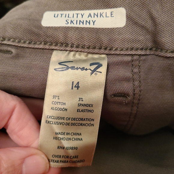 Seven7 Utility Skinny Jeans - Picture 7 of 7